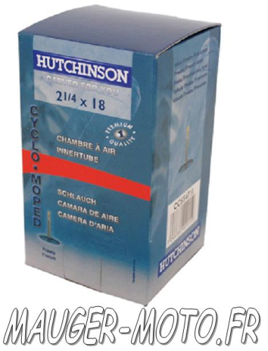 Hutchinson chambre à air hutchinson  2 1/4 x 18 valve presta motobecane av88 