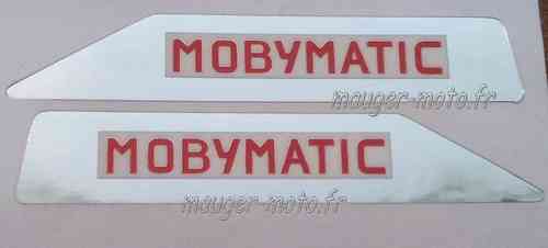 Autocollant carter Mobymatic (paire)