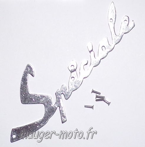 Logo alu "SPECIALE" Motobécane