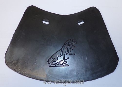 Bavette noir avec logo PEUGEOT