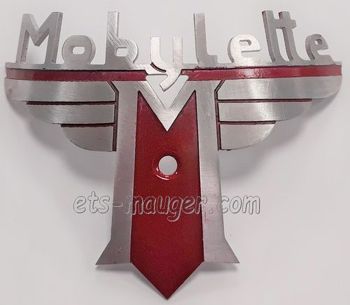Logo alu "RÉSERVOIR MOBYLETTE" Motobécane