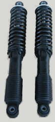 Amortisseur hydraulique noir 330 mm (paire)