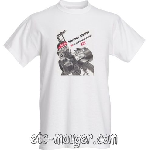 T-shirt thème MOTEUR 3800 taille S